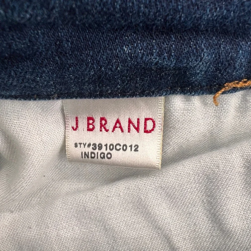 J Brand Casual daywear Indigo Dark Wash Skinny Jeans Womens Mid Rise Denim Pants